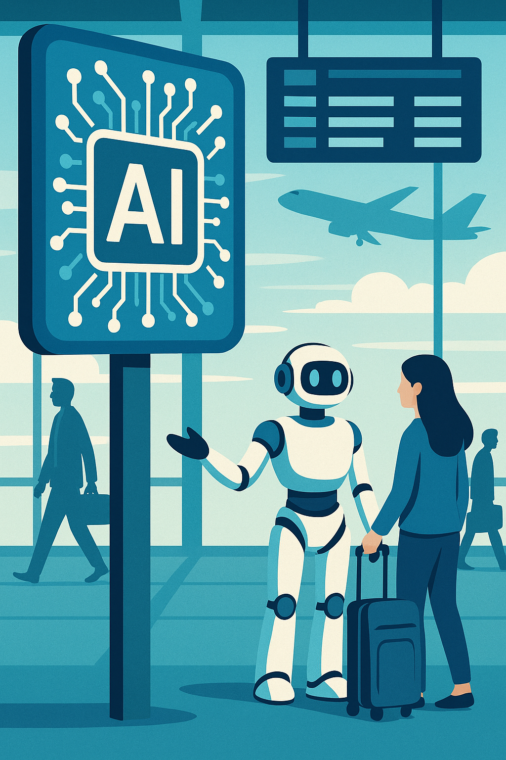Flying into the Future: How AI can Power the Next-Gen Dubai Airport